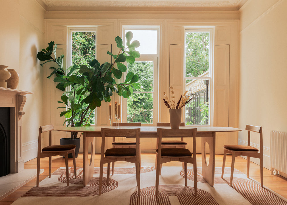 Lara Dining Chair Black Ash / No Upholstery