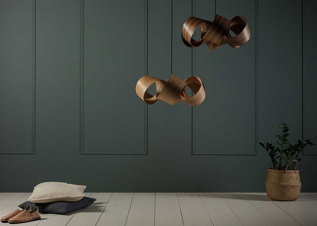 Drift Pendant Light Oak