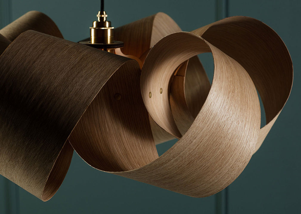 Drift Pendant Light Oak