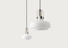 Copenhagen Pendant Light Opal & Bronzed Brass / SC6