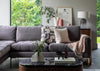 Eton Right Hand Facing Corner Sofa Boucle Fern / Black