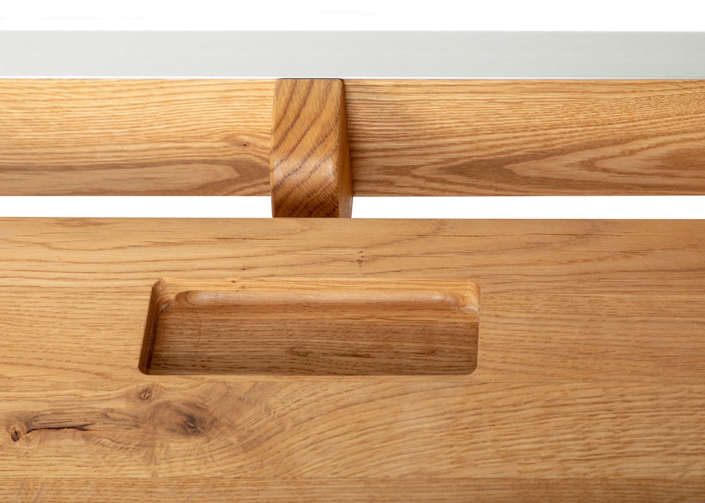 Nova Extending Dining Table Natural Oiled Oak / 180cm