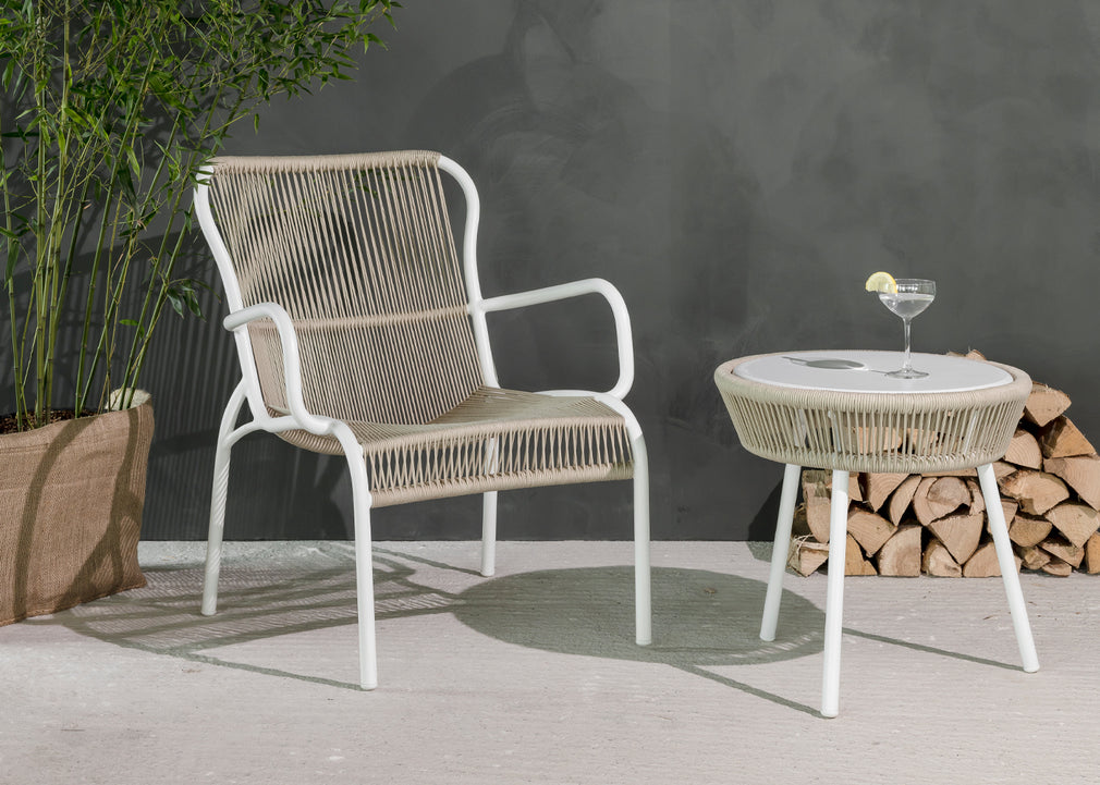 Loop Outdoor Side Table Black