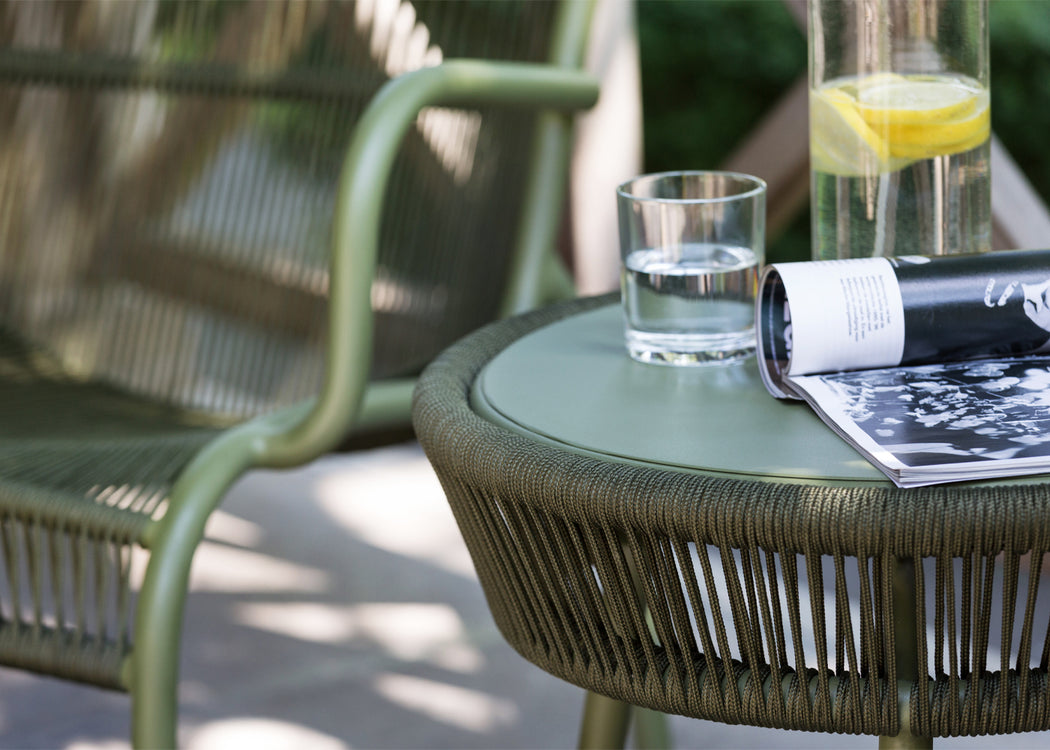 Loop Outdoor Side Table Black
