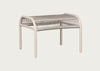 Loop Outdoor Footrest Dune White
