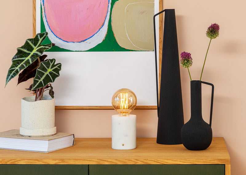 Bristol Touch Lamp Oak