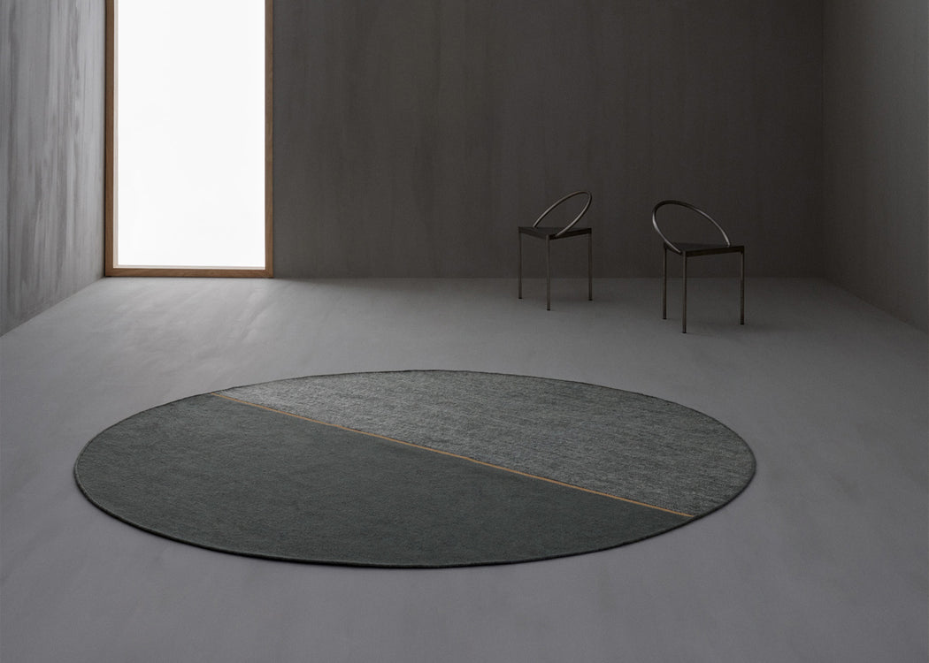 Magnatized Round Rug Green 170cm x 170cm