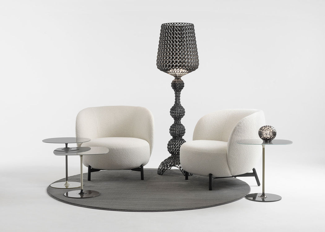 Kabuki LED Floor Lamp Crystal