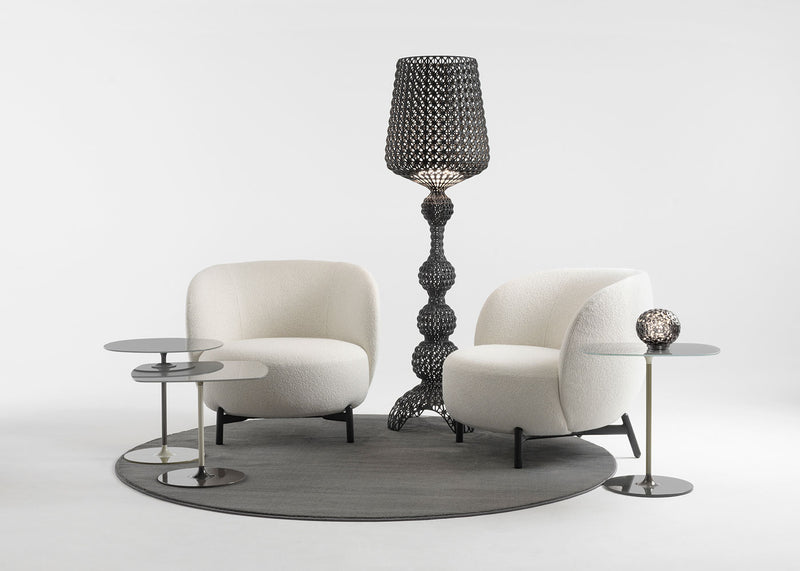 Kabuki LED Floor Lamp Crystal