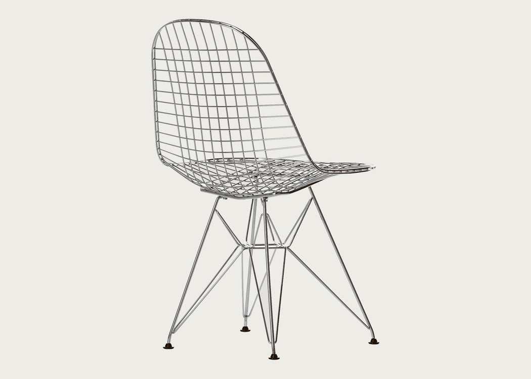 Eames Wire Chair DKR White