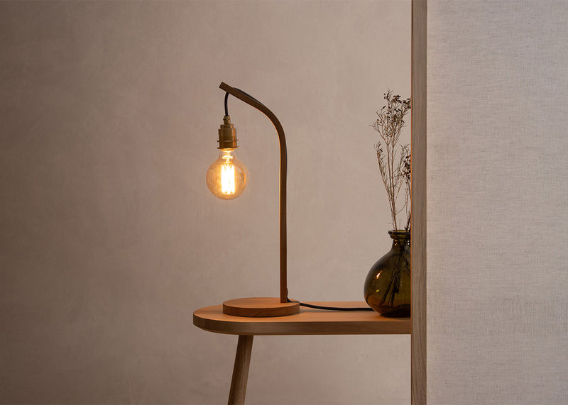 Mooring Table Lamp Oak