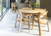 Dulwich Round Extending Dining Table Oak