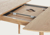 Dulwich Round Extending Dining Table Oak