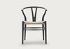 CH24 Wishbone Chair in Soft Colours Soft Orange Red