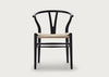 CH24 Wishbone Chair in Soft Colours Soft Orange Red