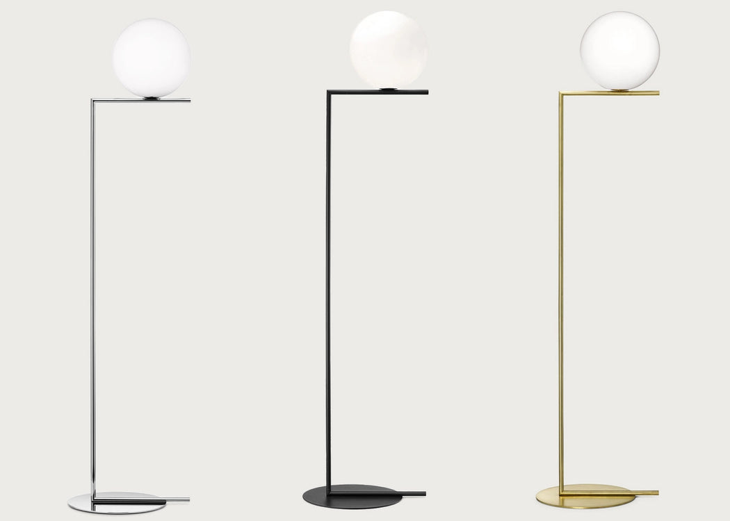 IC F2 Floor Lamp Brass
