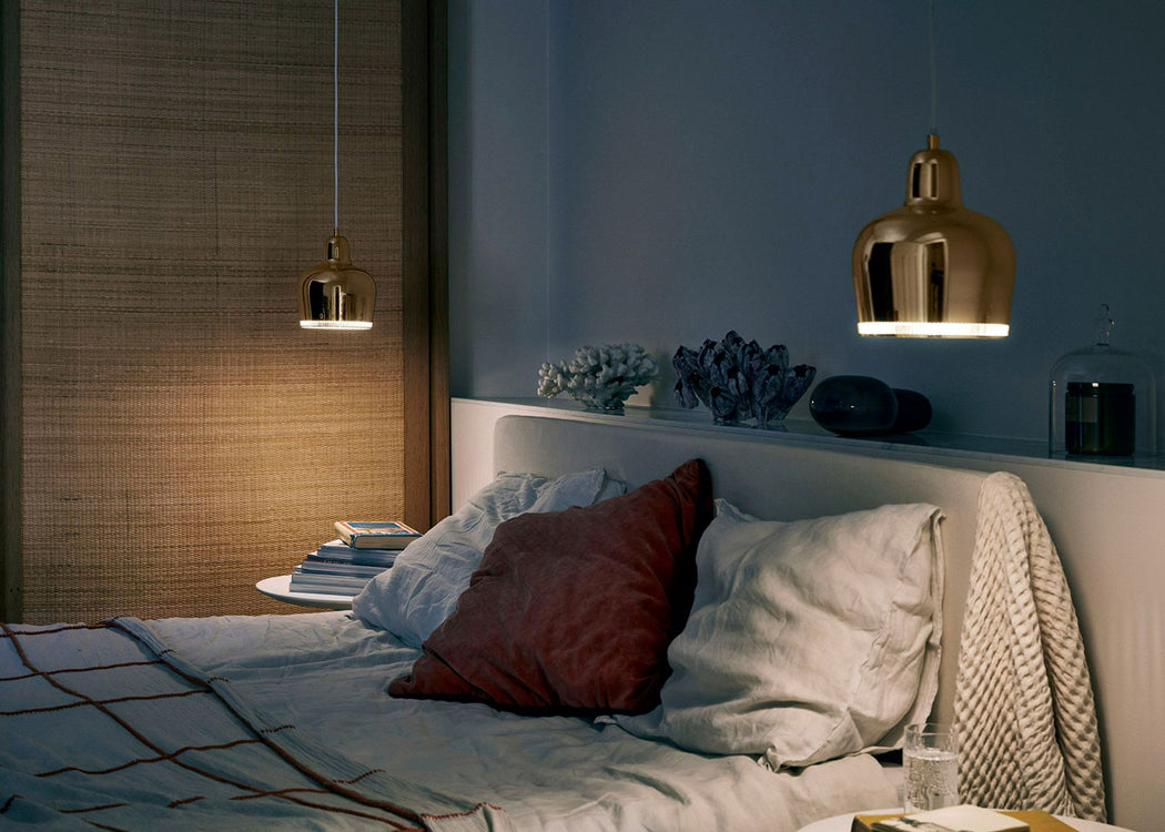 A330S Golden Bell Pendant Light Brass