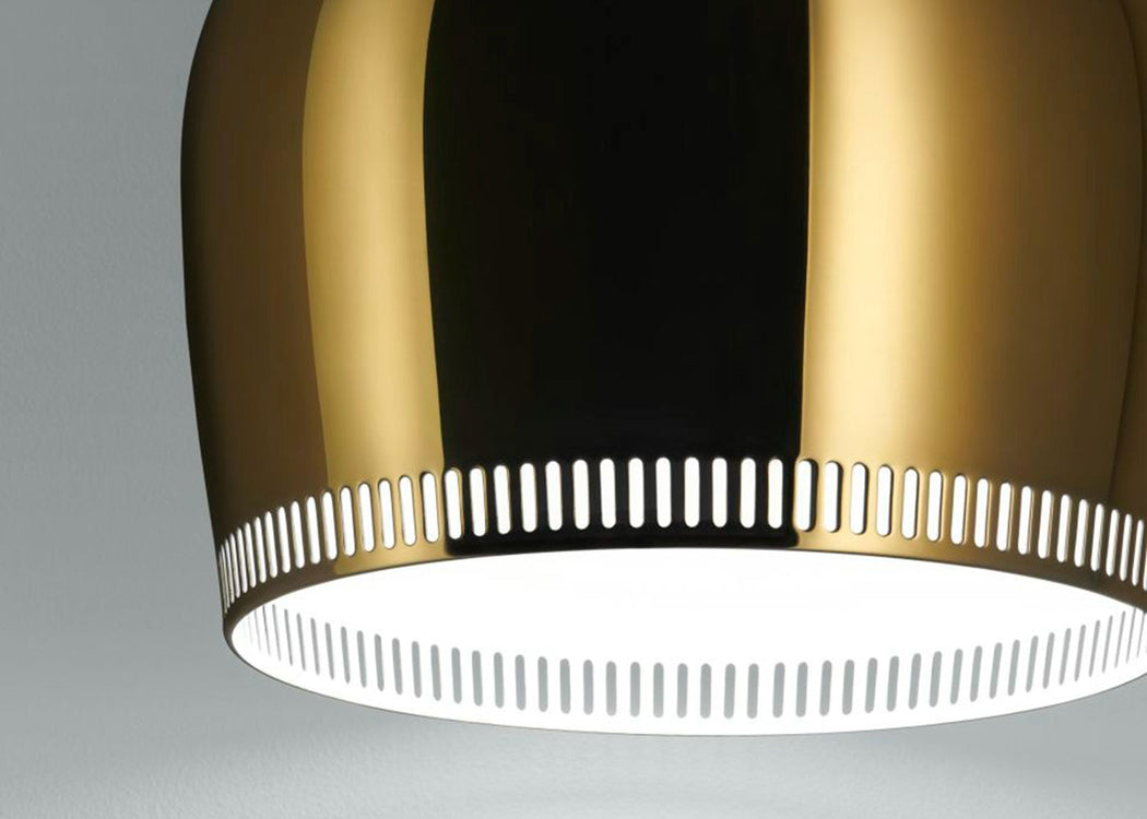 A330S Golden Bell Pendant Light Brass