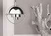 Multi-Lite Pendant Light Chrome Frame Small Chrome