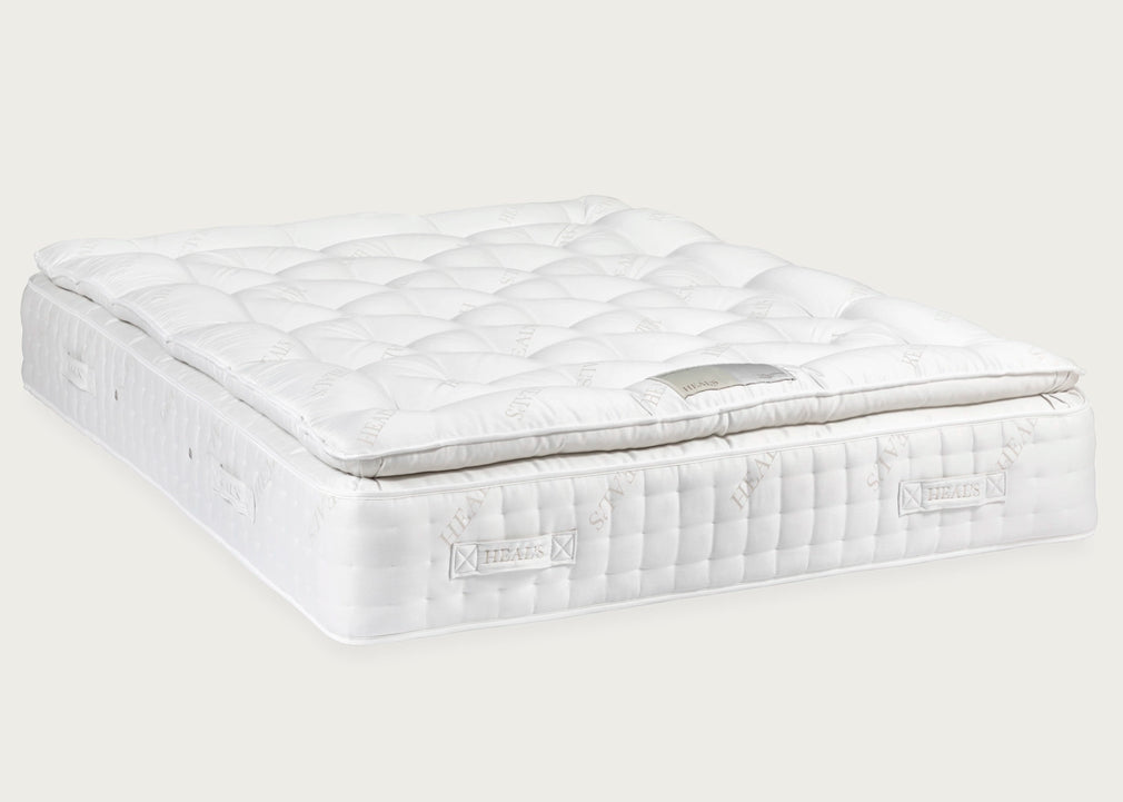 Classic Natural Silk PillowTop Mattress Double