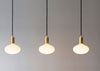 Knuckle Pendant Light Brass