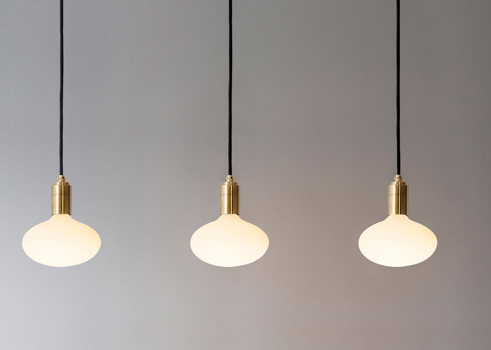 Knuckle Pendant Light Brass