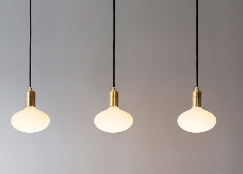 Knuckle Pendant Light Brass