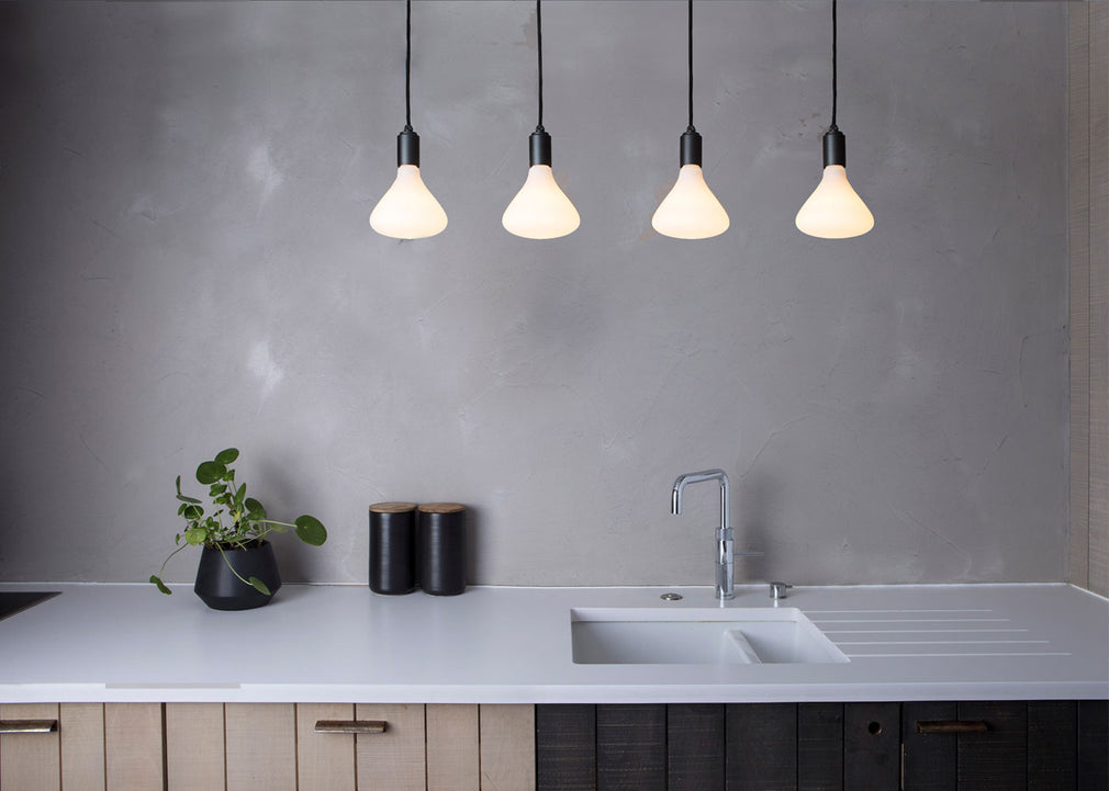 Knuckle Pendant Light Brass