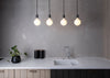 Knuckle Pendant Light Brass