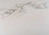 Odessa Dining Table White Marble Effect Ceramic / 240cm x 98cm / Black