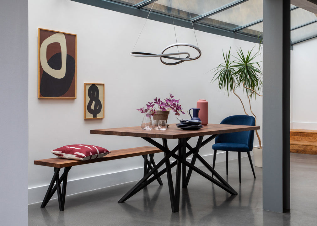Bespoke Dining Table Vienna Blonde Oiled Oak / 160cm / 90cm