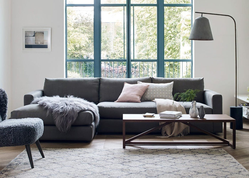Nimbus II Large Corner Sofa Boucle Fern