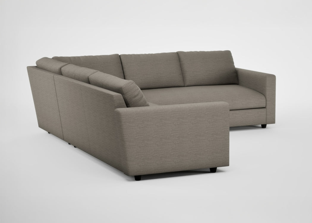Nimbus II Large Corner Sofa Boucle Fern