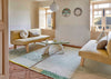Backstitch Calm Rug Green 170cm x 240cm