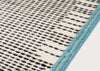 Backstitch Calm Rug Brick Red