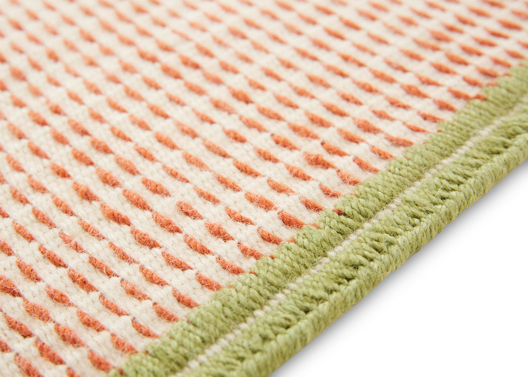 Backstitch Busy Rug Brick Red 200cm x 300cm