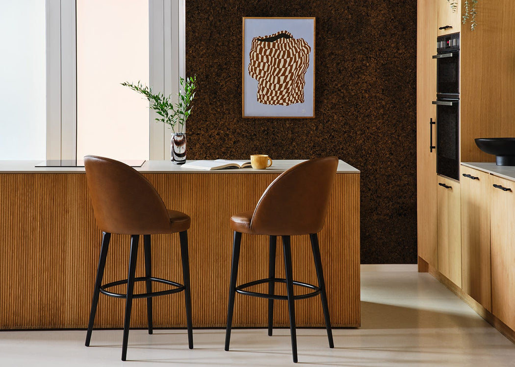 Austen Bar Stool Everest Boucle Natural
