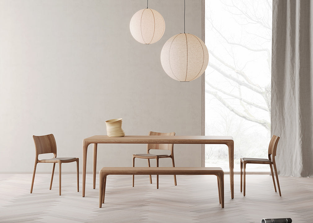 Latus Dining Table 180cm / European Walnut