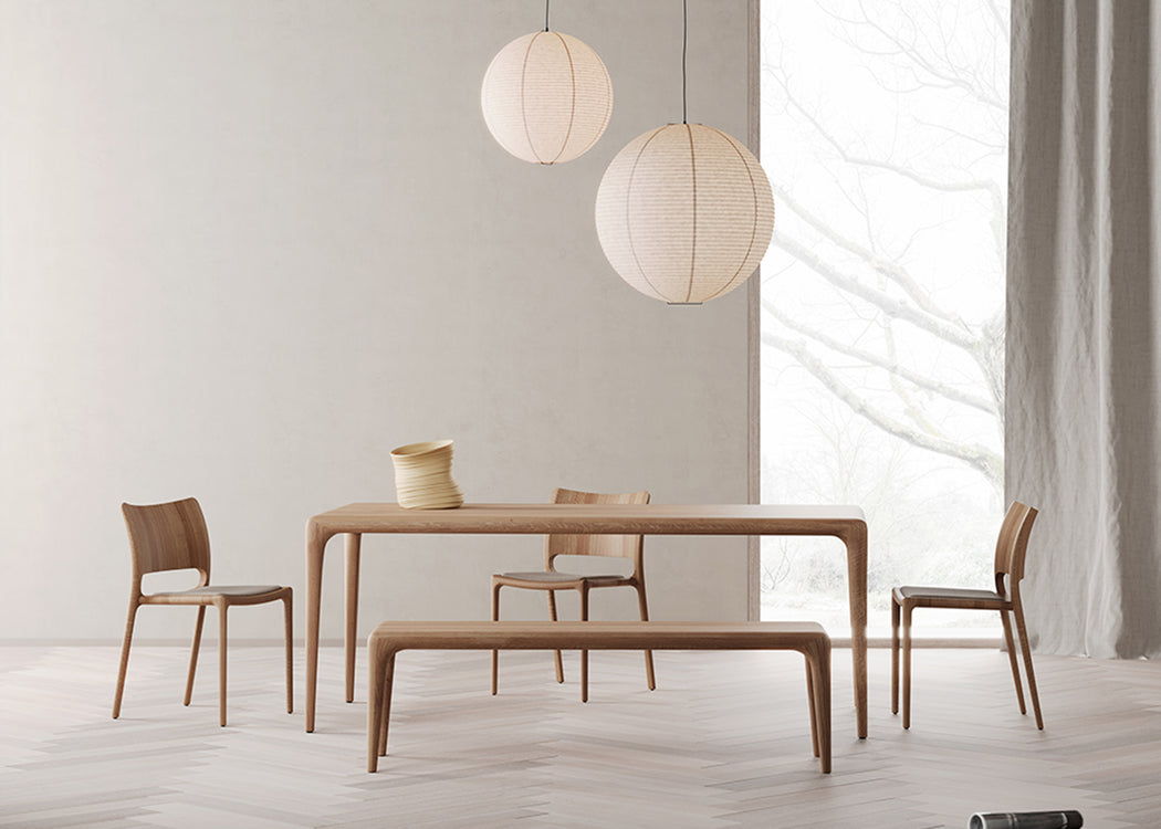 Latus Dining Table 180cm / European Walnut