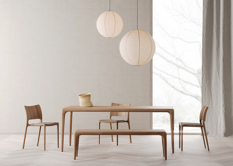 Latus Dining Chair European Walnut