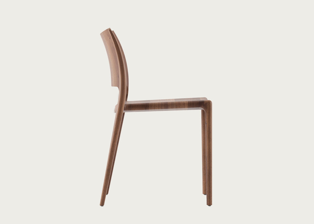 Latus Dining Chair European Walnut