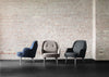 Fri Lounge Chair Christianhavn Yellow 110 / Aluminium