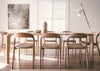 Neva Light Chair Natural Oiled Walnut / Zenith Leather Black 9024