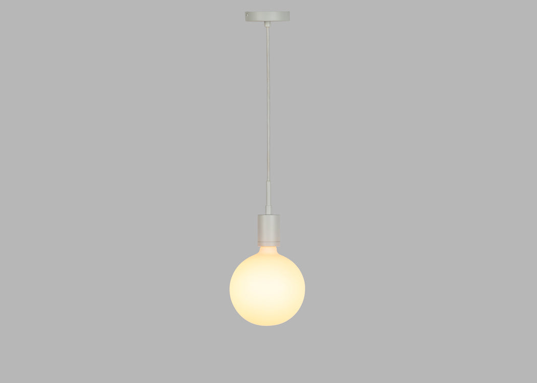 Bolt Metal Pendant Shade Holder White