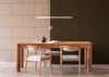 Linear LED Pendant Light Bronze