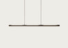 Linear LED Pendant Light Bronze