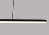 Linear LED Pendant Light Bronze