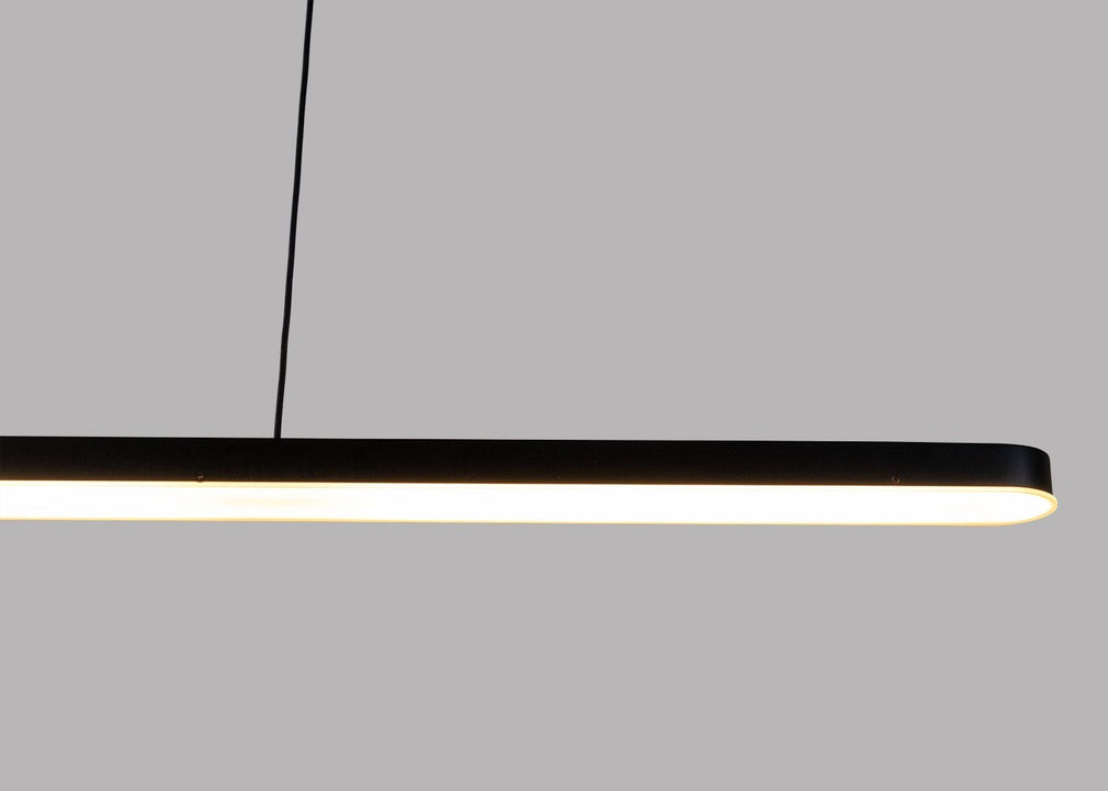 Linear LED Pendant Light Bronze