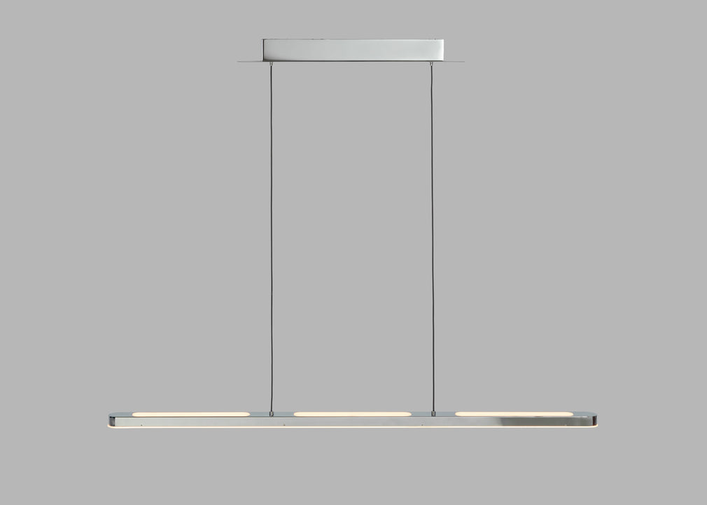 Linear LED Pendant Light Bronze