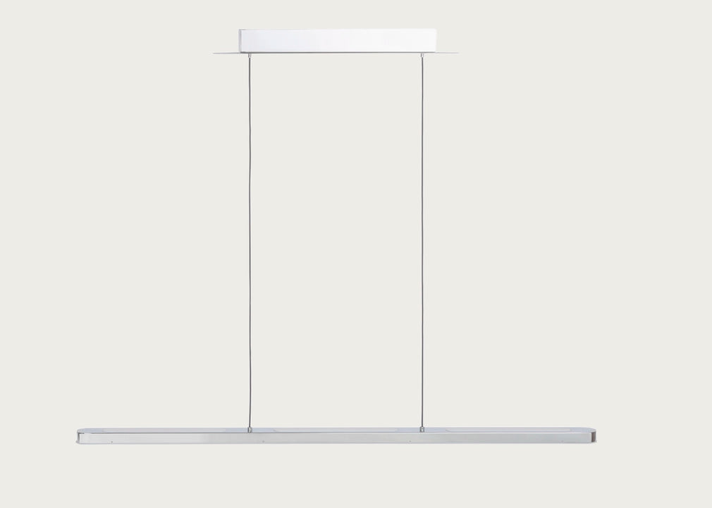 Linear LED Pendant Light Bronze